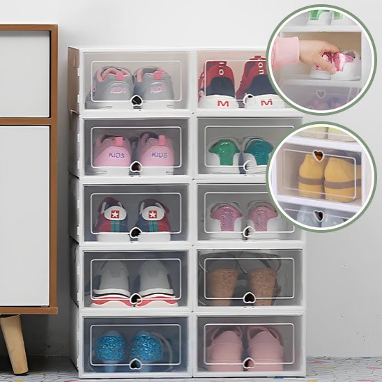 Boite à chaussures | Transparente - Be'so rangement