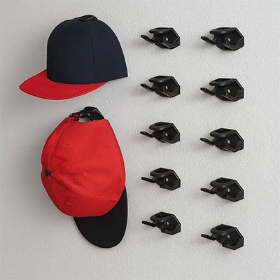 Porte casquette | Rangement Mural 12 Positions - Be'so rangement