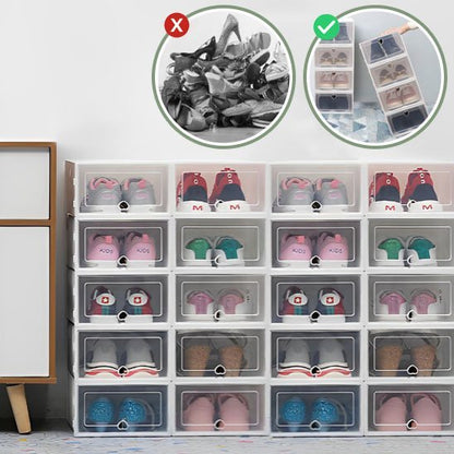 Boite à chaussures | Transparente - Be'so rangement